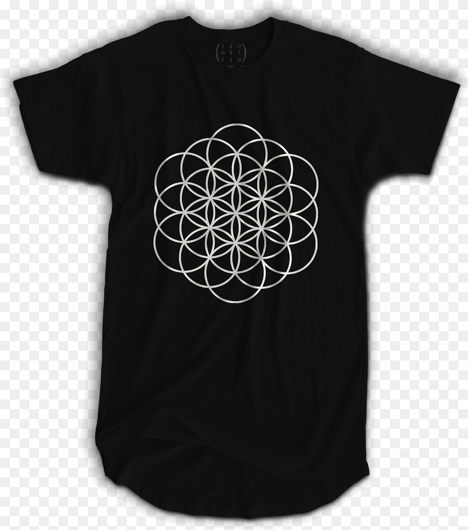 The Flower Of Life Active Shirt, Clothing, T-shirt Png