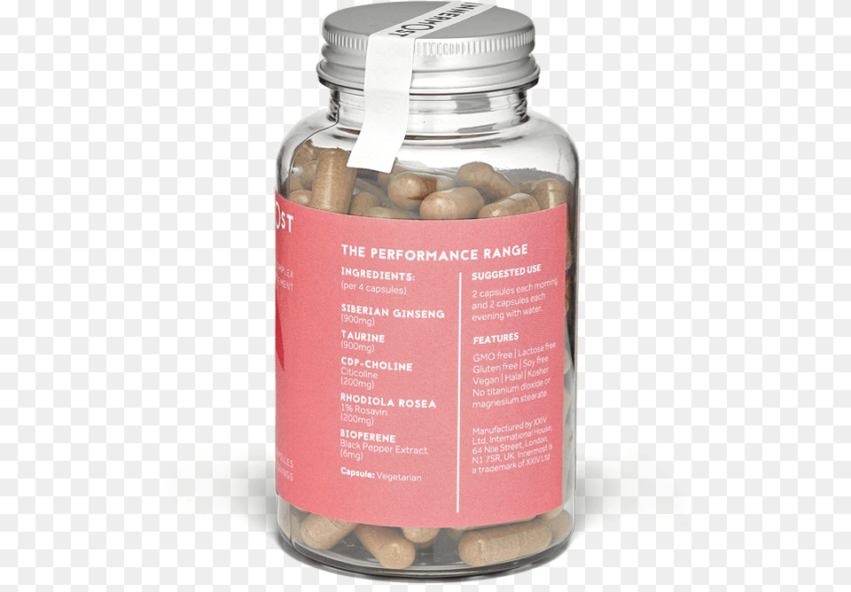 The Focus Capsules Agaricus, Jar, Medication Free Png