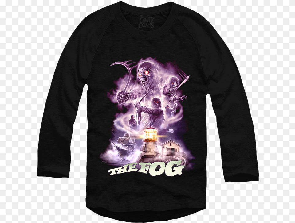 The Fog Baseball Shirt Fog Cavity Colors, Clothing, Long Sleeve, Sleeve, T-shirt Free Transparent Png