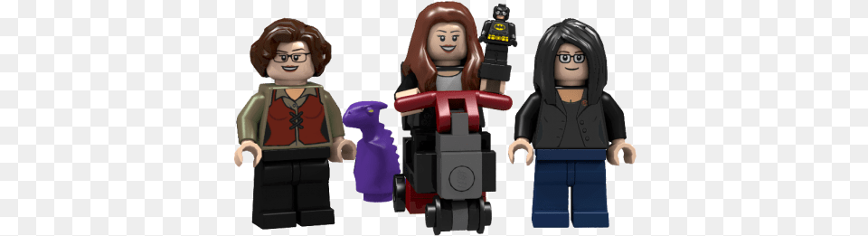 The Folks Behind This Lego Professor Xavier39s Lego, Adult, Person, Woman, Female Free Png Download