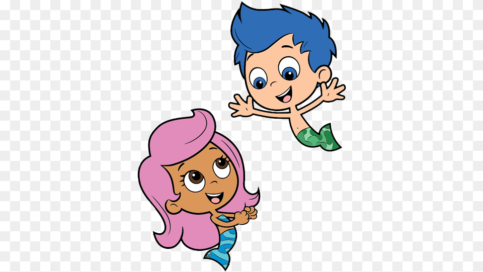 The Following Images Were Colored And Clipped By Cartoon Bubble Guppies, Face, Head, Person, Baby Png Image