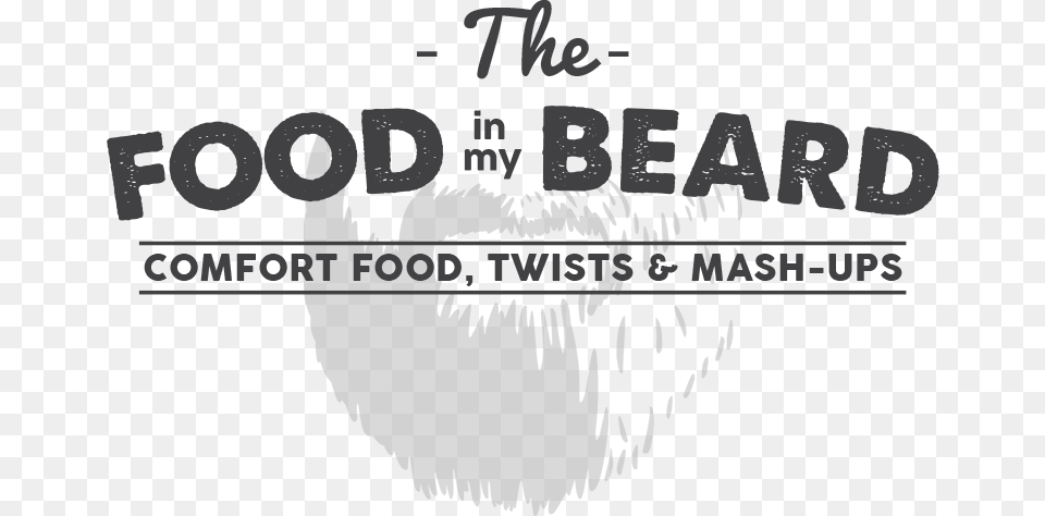 The Food In My Beard Food In My Beard, Stencil, Chart, Plot, Text Png