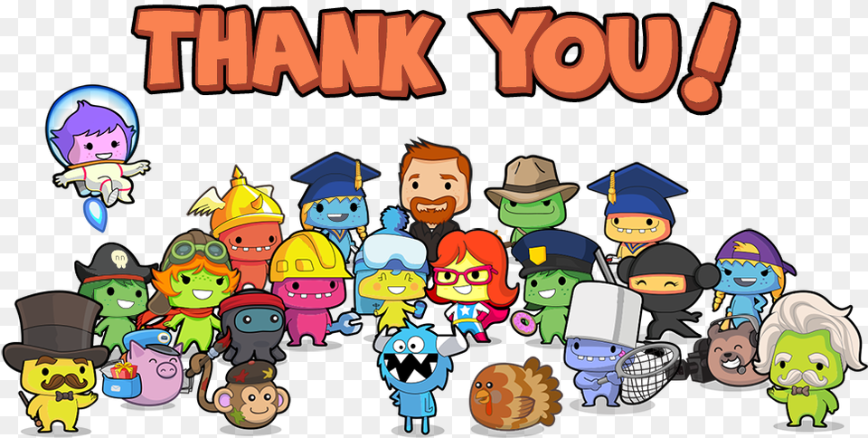 The Foos Gives Thanks To All Our Fans Cartoon, People, Person, Book, Comics Png Image