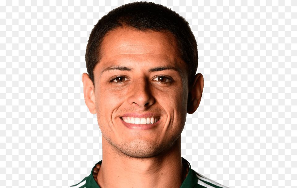 The Football Database Wiki Chicharito Photoshoot, Smile, Body Part, Person, Face Free Transparent Png