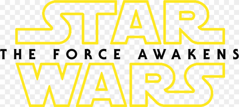 The Force Awakens Logo Poster, Scoreboard, Text Free Transparent Png