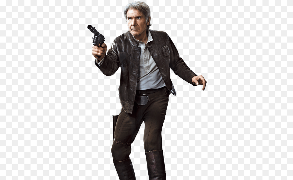 The Force Awakens Render Comments Star Wars Han Solo Weapon, Jacket, Handgun, Gun Free Transparent Png