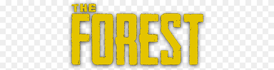 The Forest Image Forest Game Logo Transparent, Text, Number, Symbol Png