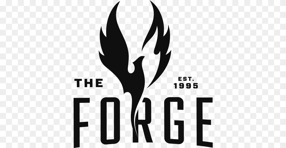 The Forge Fit Girls Guide Logo, Stencil, Person Png Image