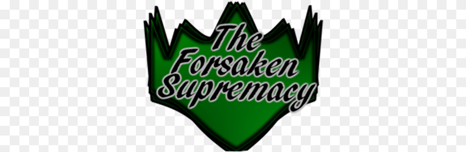 The Forsaken Supremacy Roblox Horizontal, Green, Food, Ketchup, Logo Free Png Download