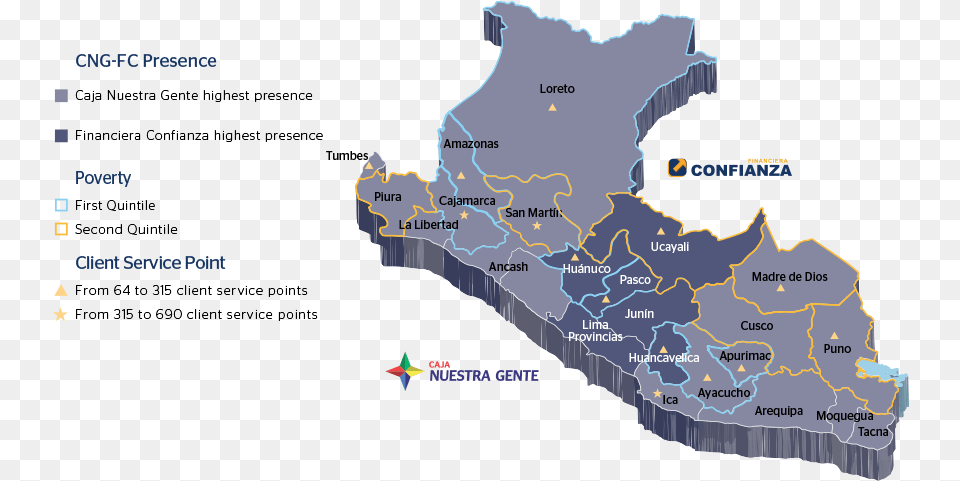 The Foundation Presence In Peru Caja Nuestra Gente, Chart, Map, Plot, Atlas Png Image