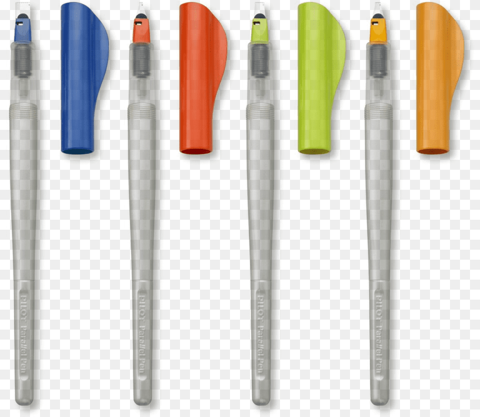 The Four Different Sizes Of Pilot Parallel Pens Pilot 24 Parallel Pen Free Png