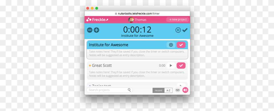 The Freckle Timer Quickbooks, File, Webpage, Text, Person Free Png Download