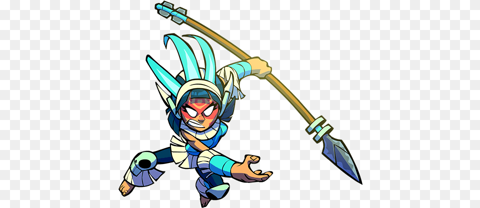 The Free To Play Fighting Game Brawlhalla Render, Baby, Person, Weapon, Face Png