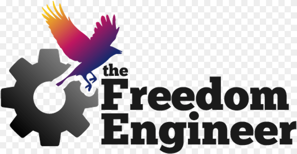 The Freedom Engineer Podcast The Freedom Engineer Success Mindset Motivation, Animal, Bird, Flying, Blackbird Free Png Download