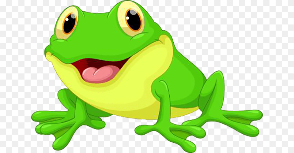 The Frog Kermit Cartoon Hq Clipart Cute Frog, Amphibian, Animal, Wildlife, Tree Frog Free Transparent Png