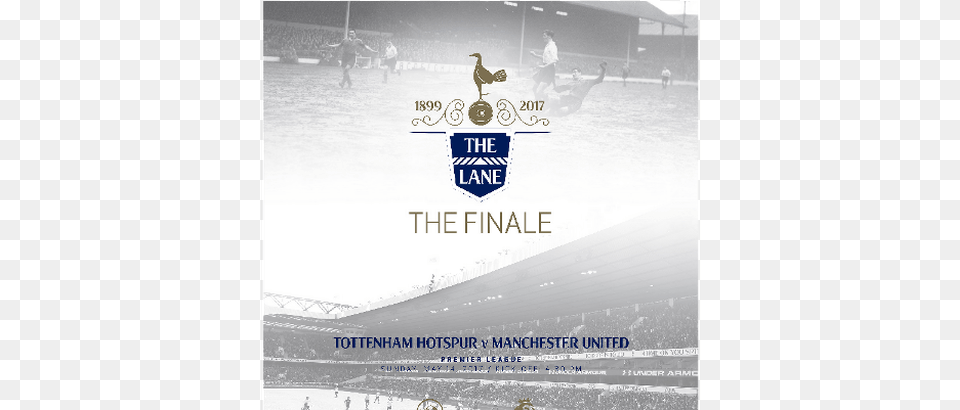 The Front Cover Of Tomorrow39s Commemorative Spurs Vs White Hart Lane, Advertisement, Poster, Adult, Male Free Png Download