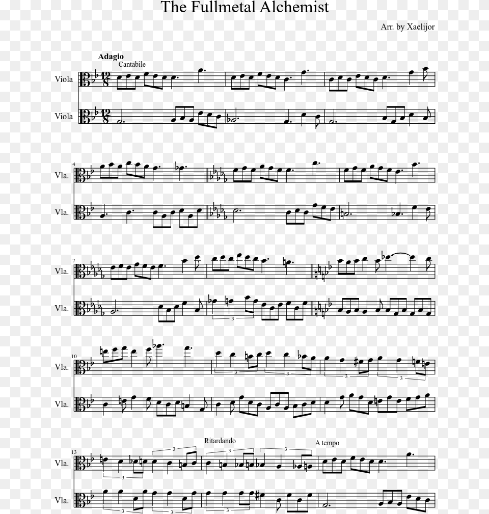 The Fullmetal Alchemist Sheet Music Composed By Arr Love Is An Open Door, Gray Free Png