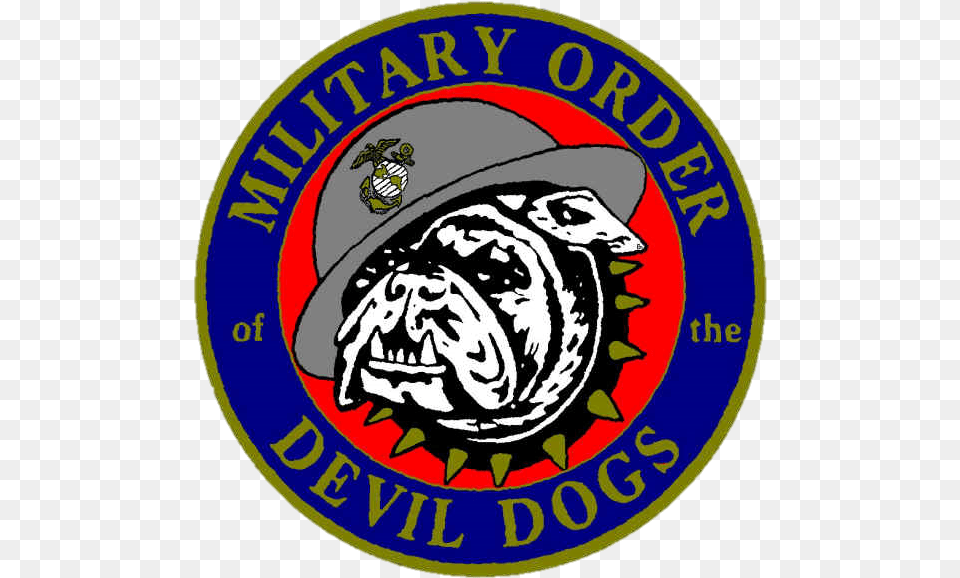 The Fun And Honor Society Of The Marine Corps League Devil Dog, Badge, Logo, Symbol, Emblem Free Png