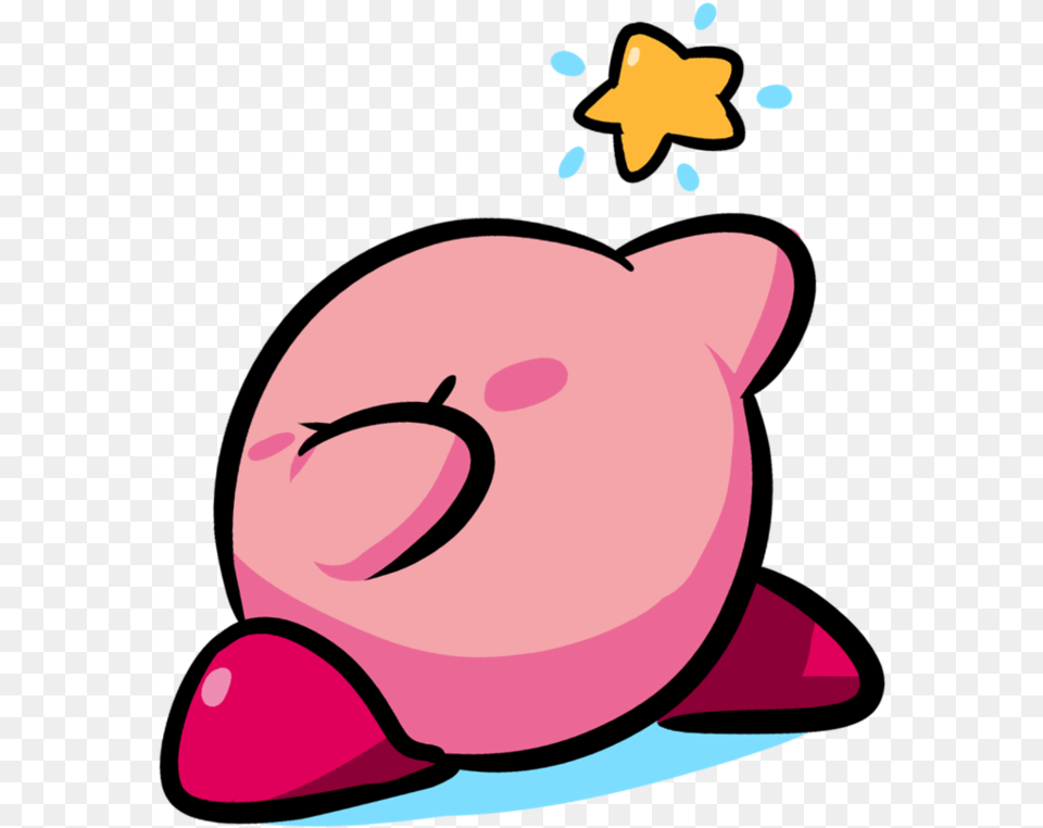 The Fun Of Kirby Dab By Srpelo Kirby Dab, Piggy Bank, Animal, Cat, Mammal Free Png