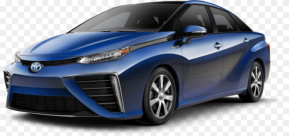 The Future Fueled By Hydrogen 2018 Toyota Mirai Black, Car, Sedan, Transportation, Vehicle Png Image