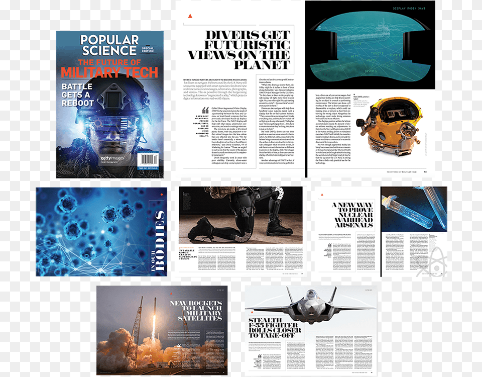 The Future Of Military Tech Popular Science Repurposed Popular Science Future Of Military Tech, Advertisement, Poster, Adult, Vehicle Free Transparent Png