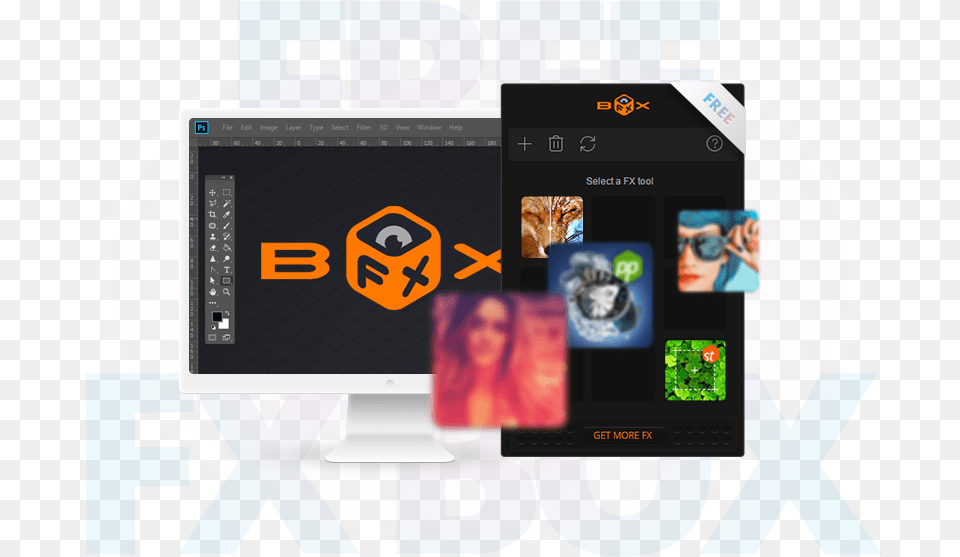 The Fx Box For Photoshop, Hardware, Screen, Computer, Computer Hardware Free Png