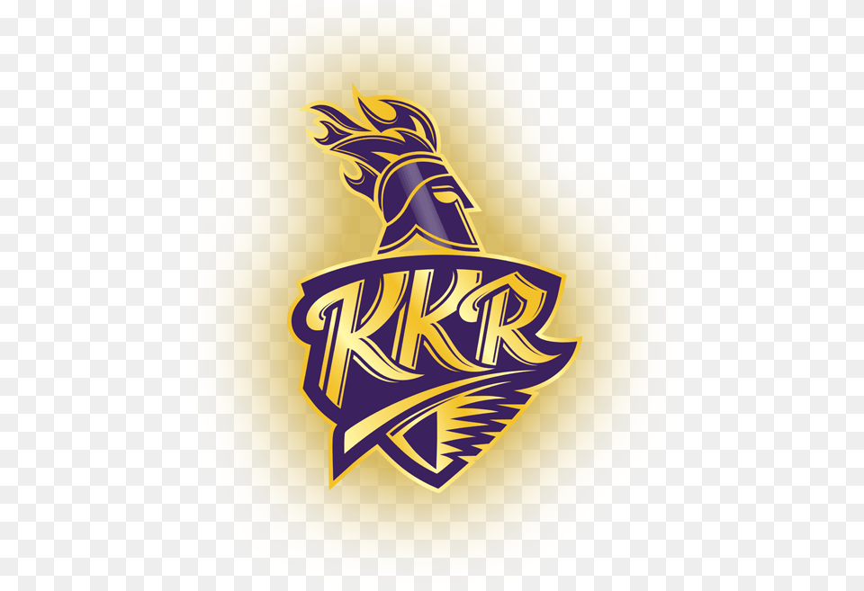 The G Ery For Gt Kkr Logo Kolkata Knight Riders New, Emblem, Symbol, Plate, Weapon Png