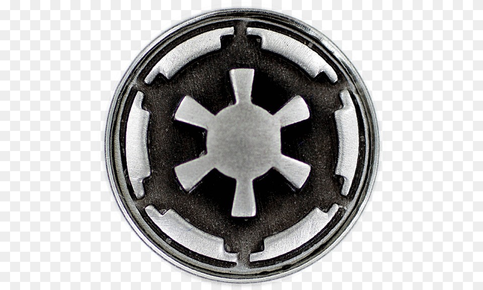 The Galactic Empire Metal Emblem Star Wars Star Wars Mickey Ears Svg, Machine, Spoke, Wheel Png Image