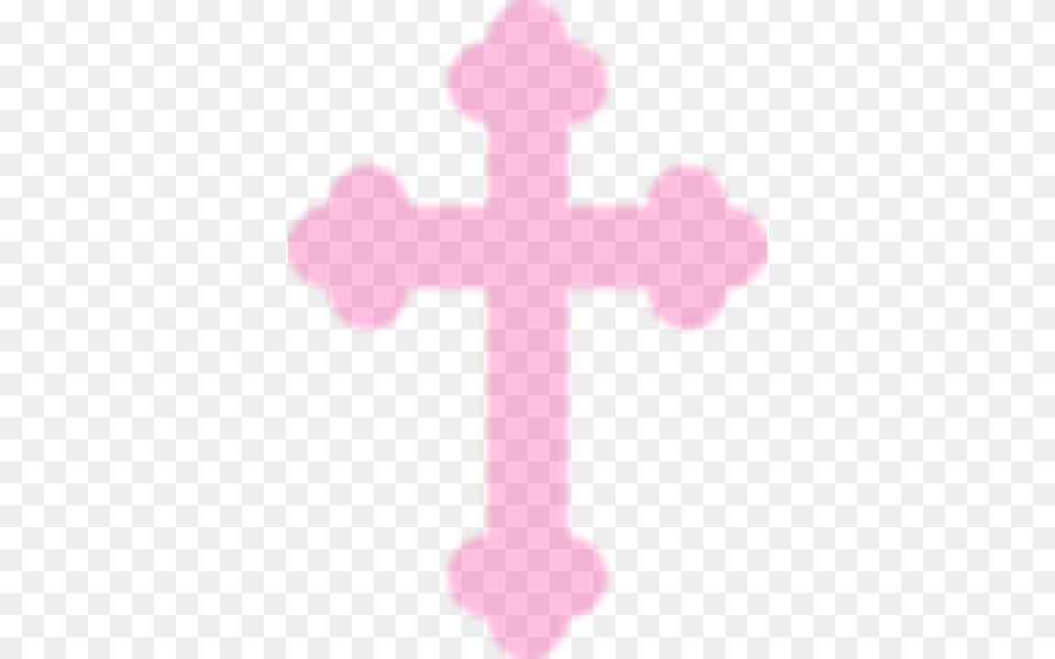 The Gallery For Gt Pink Cross Pink Cross Pink Cross Clip Art, Purple, Symbol, Electronics, Hardware Free Png