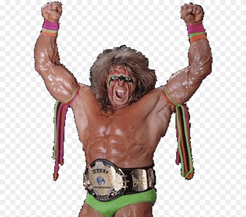 The Gallery For Gt Ultimate Warrior Paint Logo Ultimate Warrior, Person, Face, Head Free Transparent Png