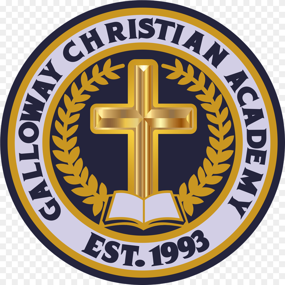 The Galloway School A Private Christian Stem Academy Power Symbol, Cross, Emblem, Logo, Badge Free Transparent Png