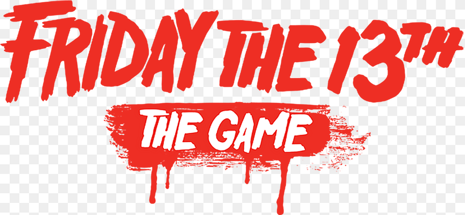 The Game Friday The 13th Game Logo, Light, Text Free Png