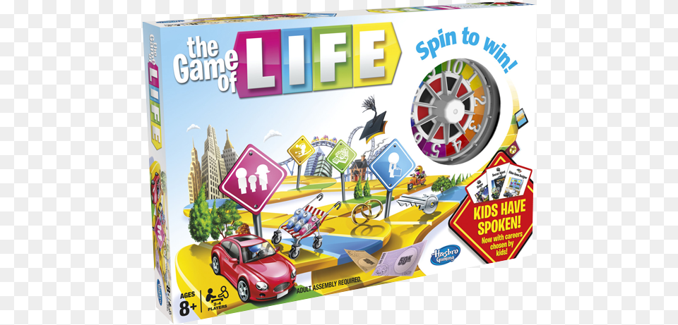 The Game Of Life Jeux De Socit Destin, Spoke, Machine, Vehicle, Transportation Free Transparent Png