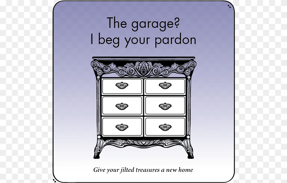 The Garage I Beg Your Pardon Antique Dresser Line Chest Of Drawers, Cabinet, Furniture, Drawer Free Png