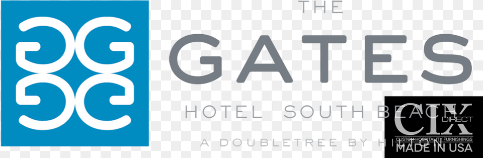 The Gates South Beach Logo Sign, Text, Clock, Digital Clock, Number Png