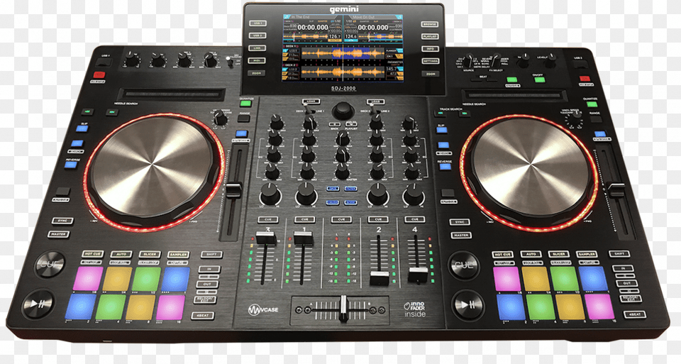 The Gemini Sdj 200 Is A No Laptop Required Dj Controller Sdj 2000, Electronics, Cd Player, Indoors, Amplifier Free Png Download