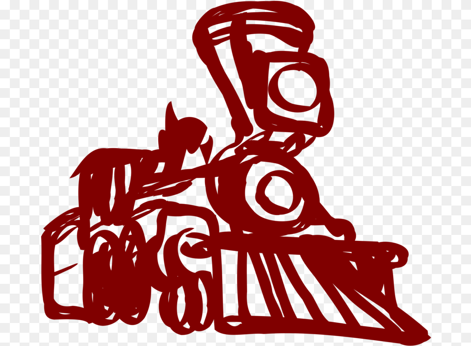 The General Train Steam Locomotive Art Train, Light, Person, Text Free Png Download