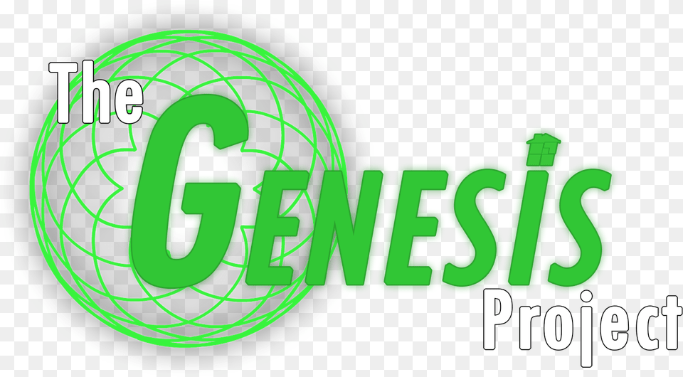 The Genesis Project Graphic Design, Green, Sphere, Logo, Text Free Png Download