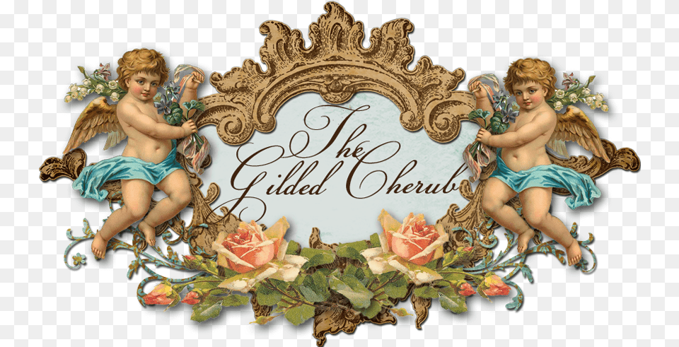 The Gilded Cherub Illustration, Baby, Person, Art, Flower Png