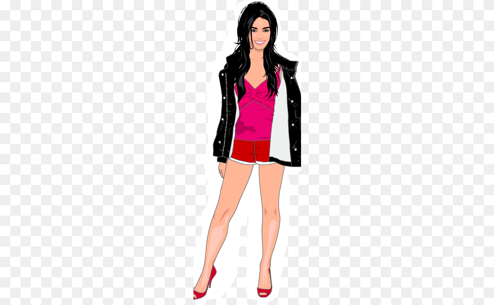 The Girlier Half Of Zanessa Has A New Track And Video Betsey Johnson Dresses, Adult, Skirt, Shoe, Person Free Png Download