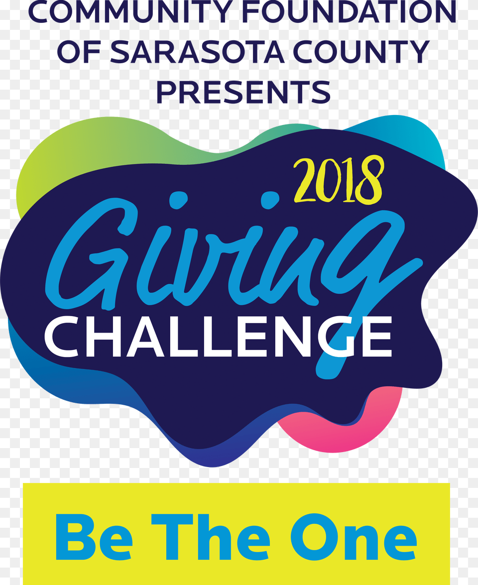 The Giving Challenge Is Back After A Hiatus In 2017 Giving Challenge 2018 Emblem, Advertisement, Poster, Text Free Transparent Png