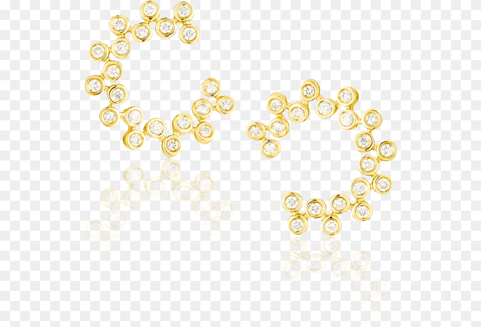 The Glittery Wreath Gold, Accessories, Jewelry, Necklace, Treasure Free Png