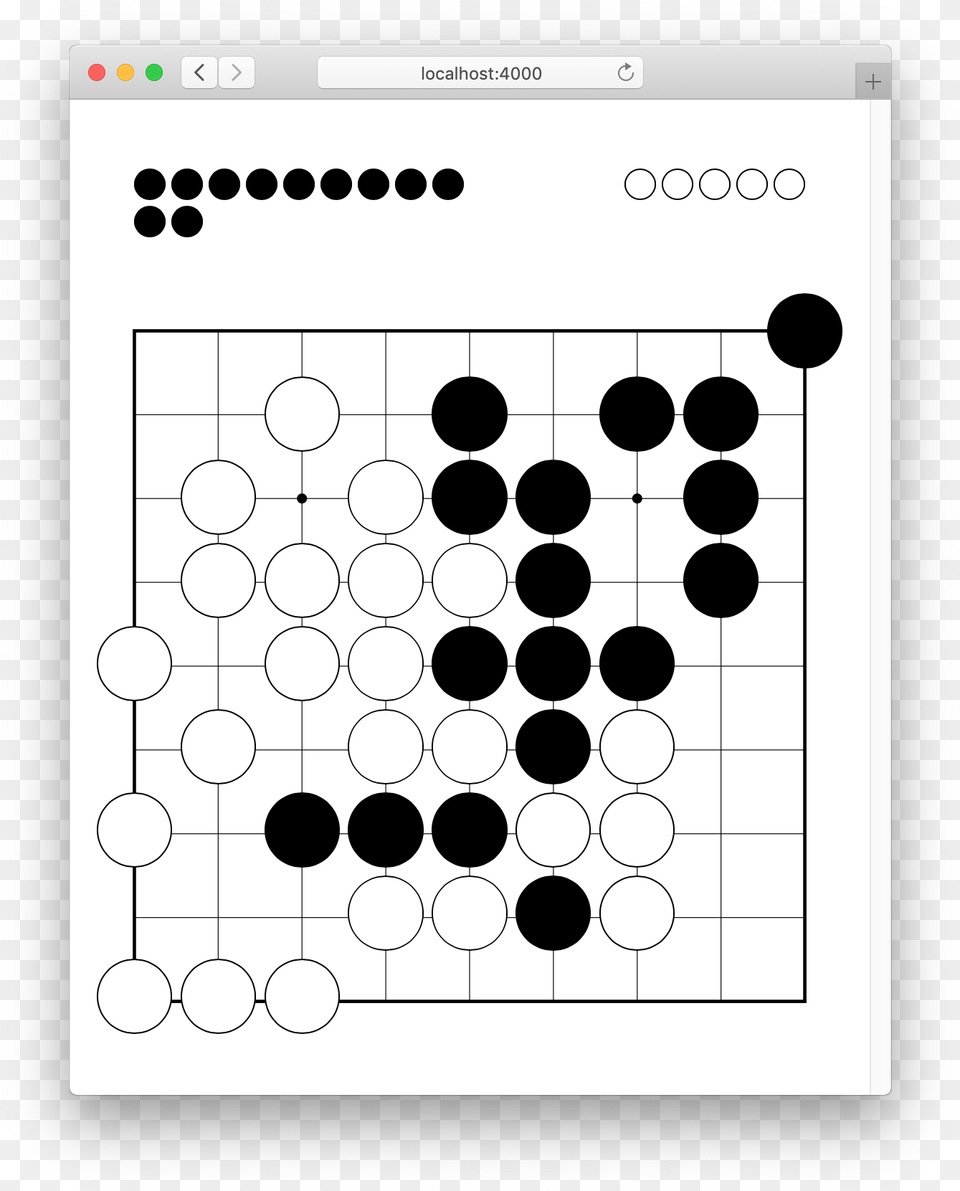 The Go Game Implemented With Phoenix Liveview Circle Png