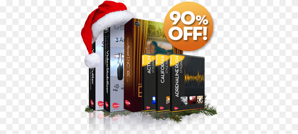 The Go Pro Action Bundle Christmas, Book, Publication, Indoors, Library Free Transparent Png