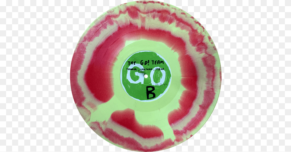 The Go Team Thunder Lightning Strike Colored Vinyl Thunder Lightning Strike Colour Vinyl, Toy, Frisbee Png Image