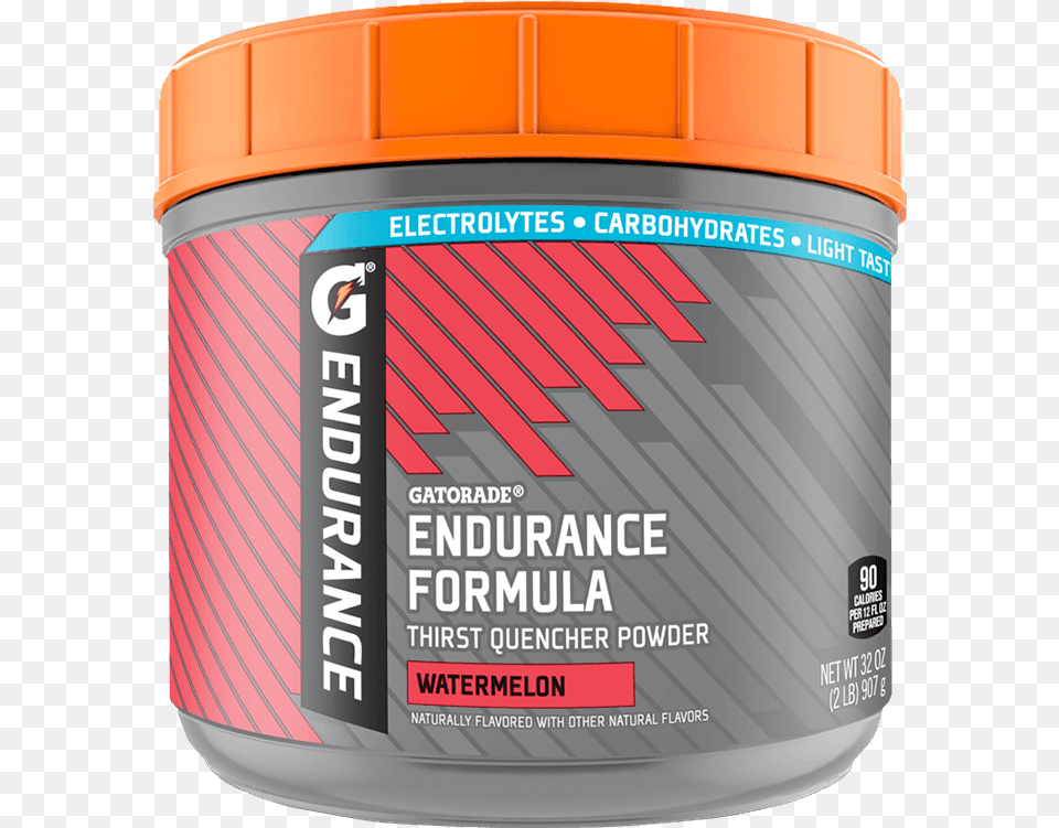 The Go To For Any Endurance Athlete Gatorade Endurance Formula Powder Orange 32 Ounce, Bottle, Can, Tin, Paint Container Free Transparent Png