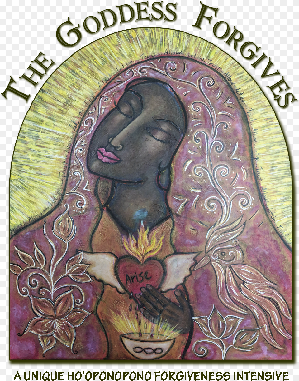 The Goddess Forgives Intensive On Demand Goddess, Art, Painting, Person, Face Free Png