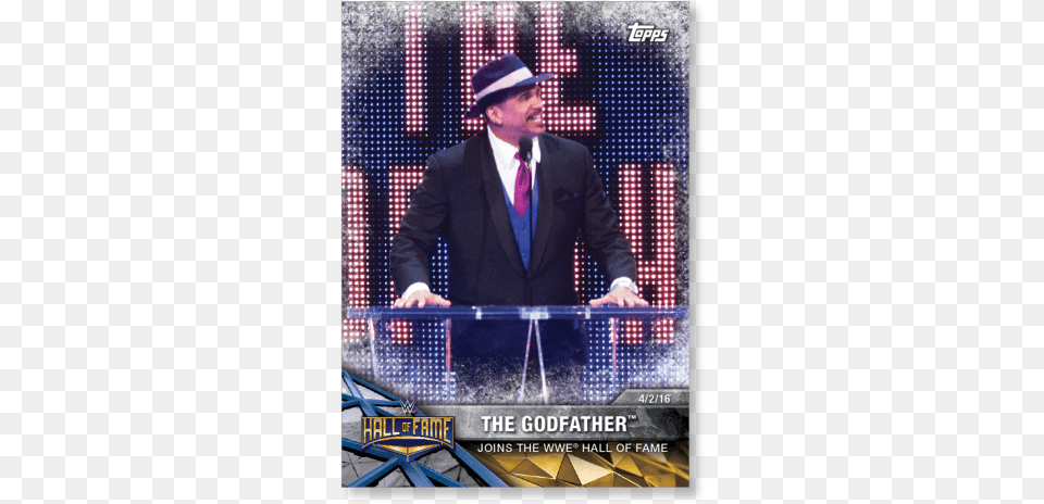 The Godfather 2017 Wwe Road To Wrestlemania Base Cards Wwe, Adult, Person, Man, Male Free Png