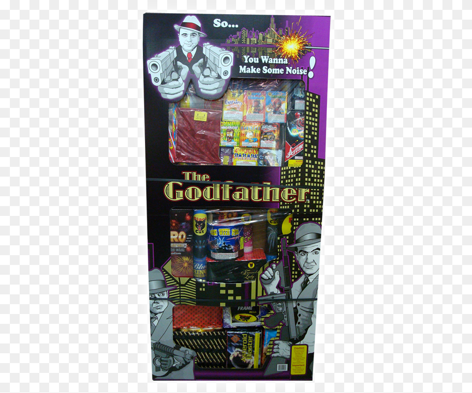 The Godfather Godfather Firework Assortment, Adult, Male, Man, Person Free Png Download