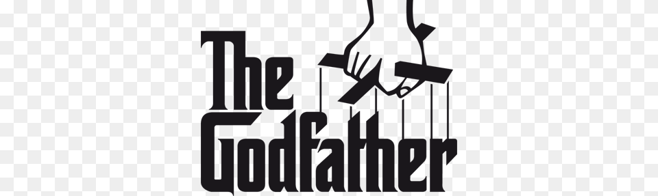 The Godfather Laptop Sticker, Gray, Firearm, Gun, Rifle Png